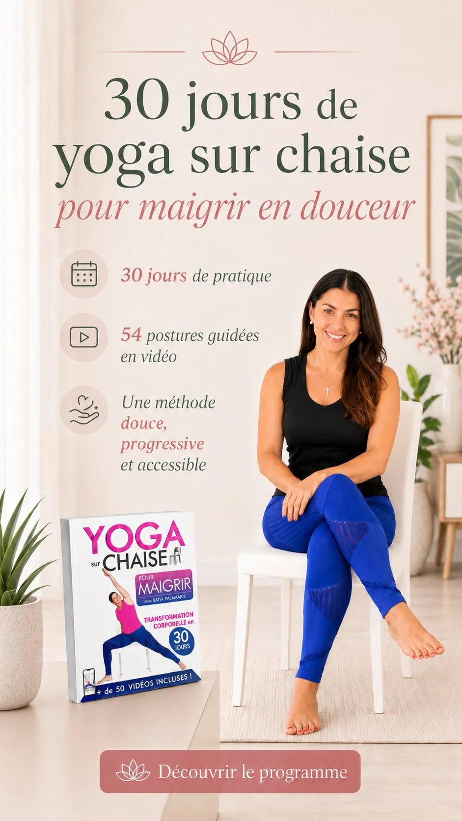 Pourquoi le yoga sur chaise aide à perdre du poids