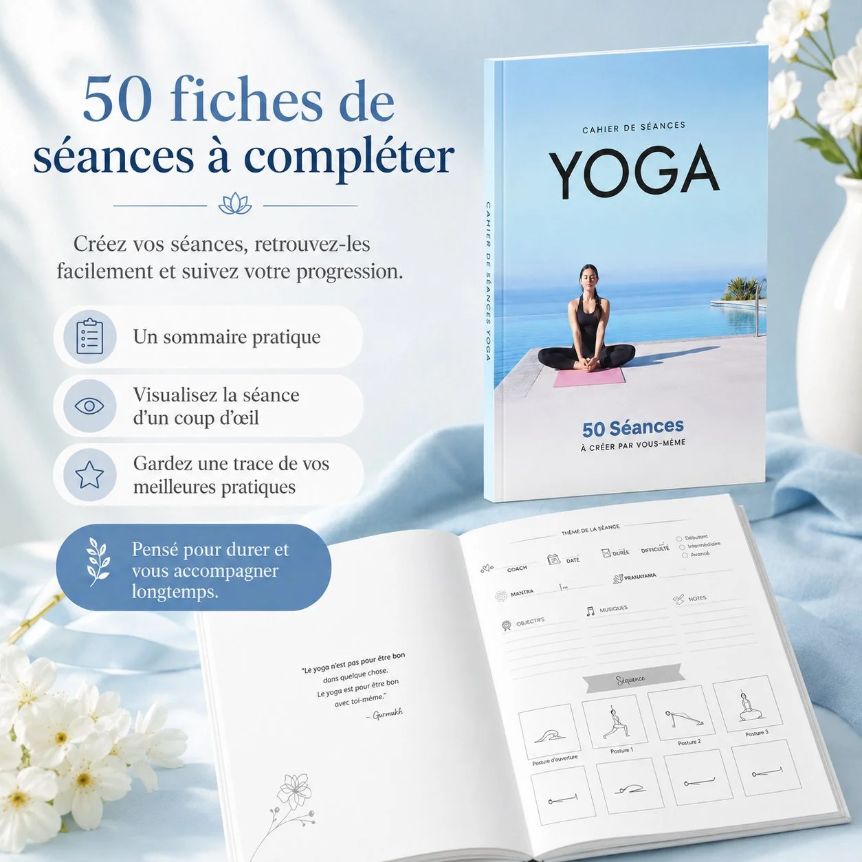 50 fiches de séances à compléter