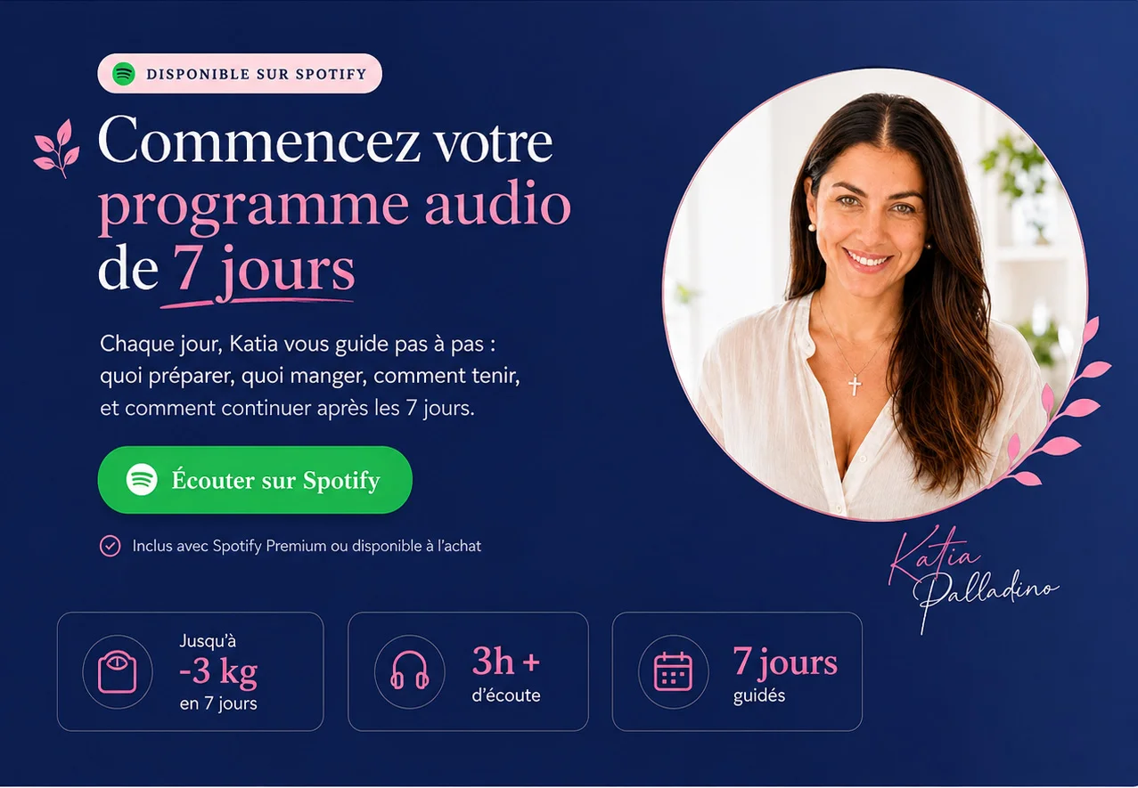 Commencez votre programme audio de 7 jours - Katia Palladino