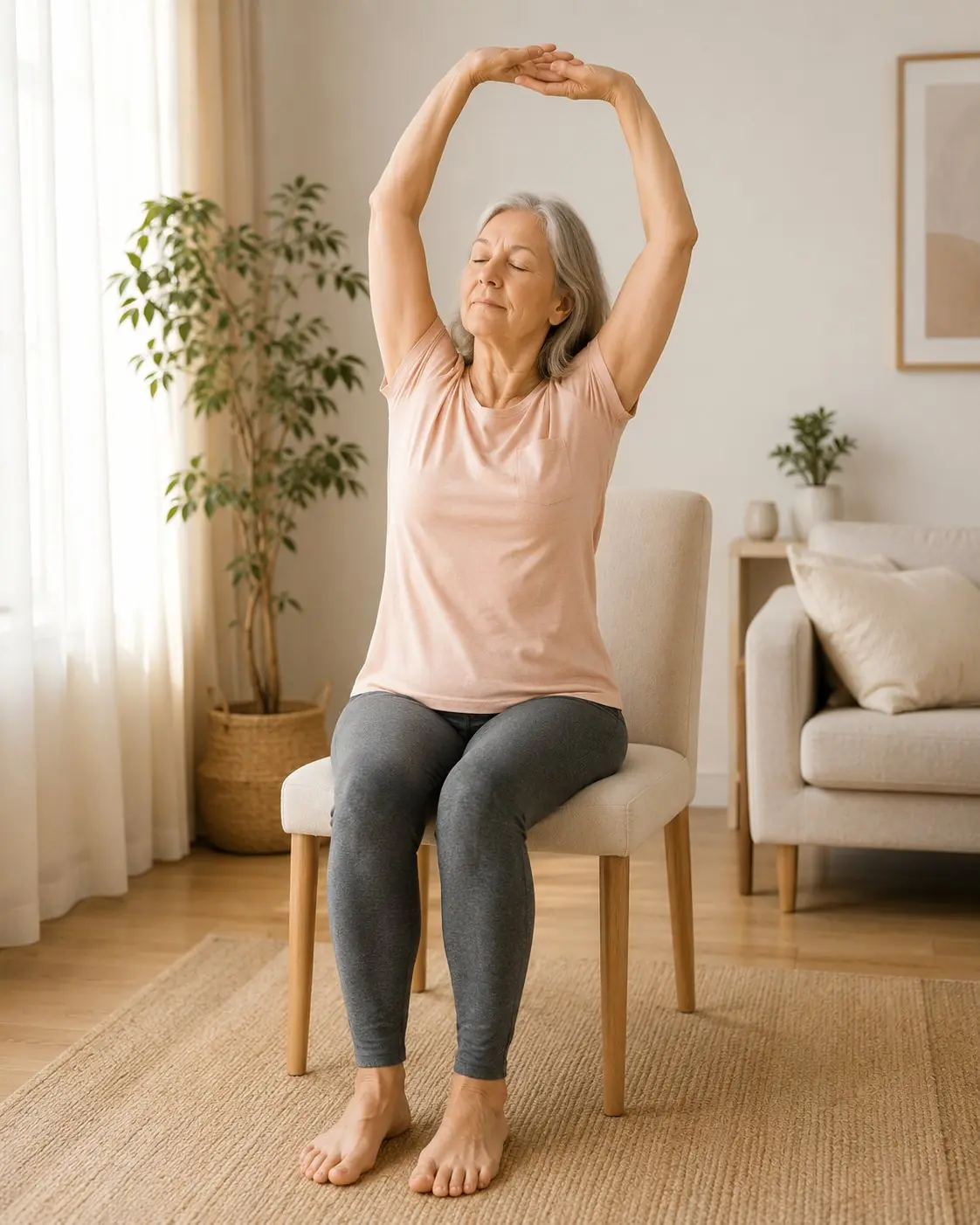 yoga sur chaise efficace